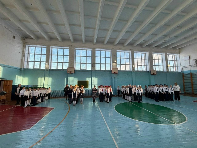 Смотр &amp;quot;Песни и строя&amp;quot;.